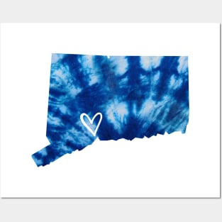 Tie Dye Connecticut Posters and Art